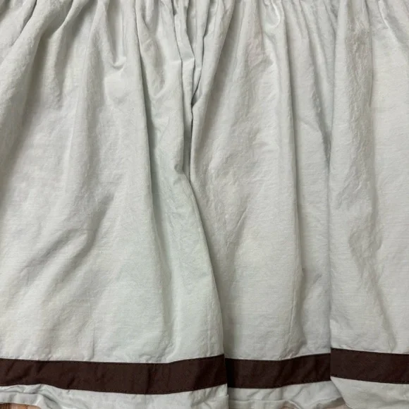 Restoration Hardware Crib Bed Skirt/Dust Ruffle - Picture 5 of 7